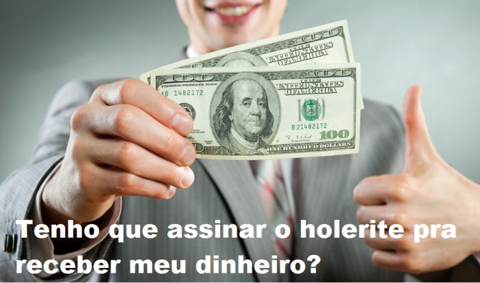 Resultado de imagem para Assinatura no contracheque