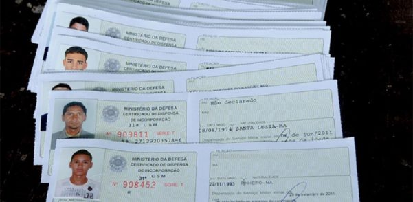 Certificado de reservista